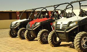 Buggy Fahren am Nachmittag durch die Wüste von Marsa Alam