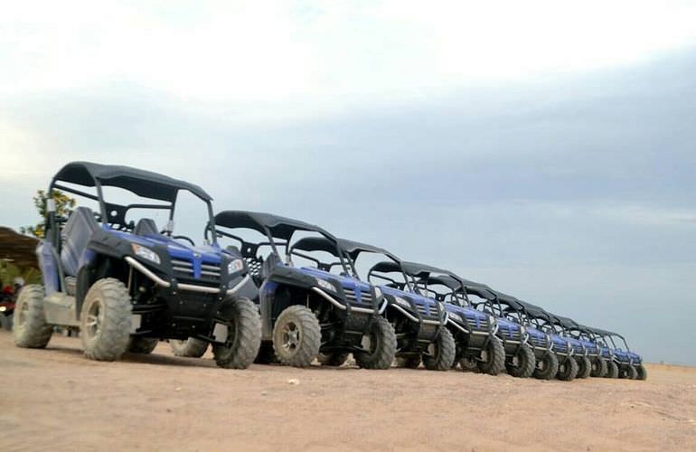 Buggy Tour in Marsa Alam am Morgen mit Kamelreiten