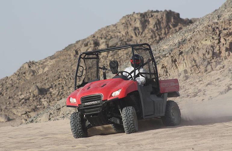 Buggy Tour in Marsa Alam am Morgen mit Kamelreiten