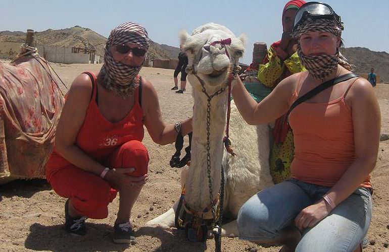 Buggy Tour in Marsa Alam am Morgen mit Kamelreiten