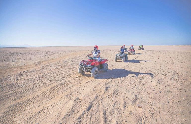 Quad Tour am Nachmittag durch die Wüste von Marsa Alam