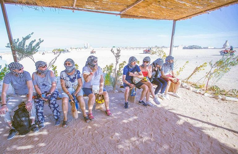 Quad Tour am Nachmittag durch die Wüste von Marsa Alam