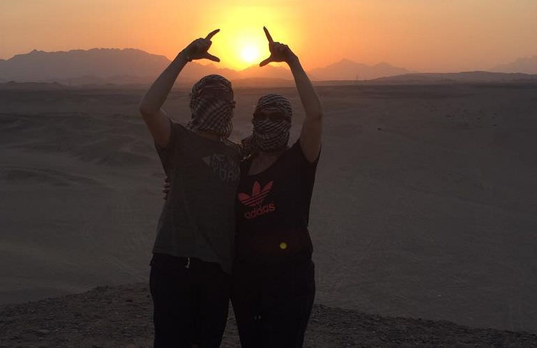 3-stündige Quad Tour bei Sonnenuntergang ab Marsa Alam