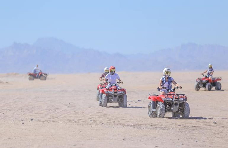 3-stündige Quad Tour bei Sonnenuntergang ab Marsa Alam