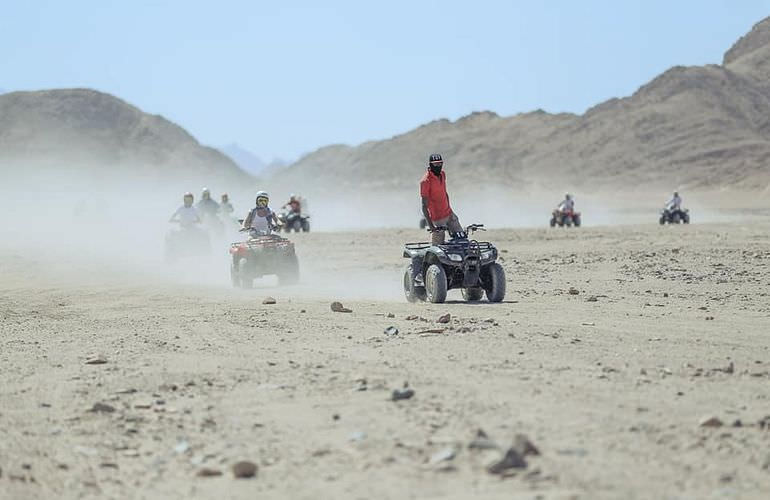 3-stündige Quad Tour bei Sonnenuntergang ab Marsa Alam