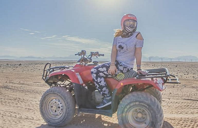 3-stündige Quad Tour bei Sonnenuntergang ab Marsa Alam